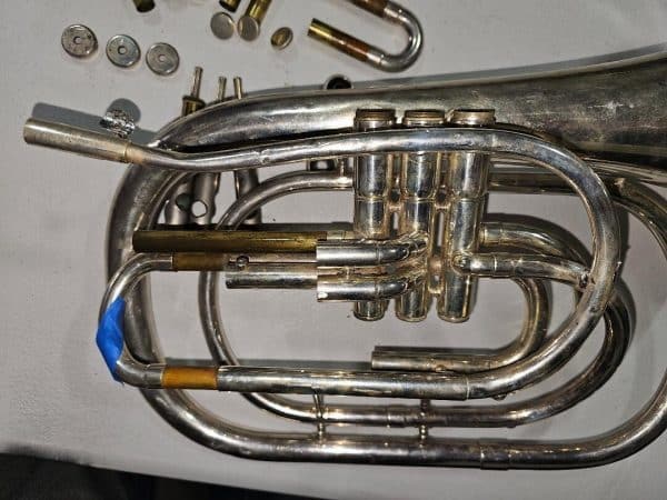 Kanstul Silver Custom Class Bb Marching Horn *Replacement Parts - Image 4