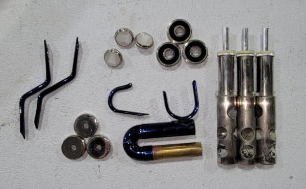 Blue Mendini Trumpet Replacement Parts
