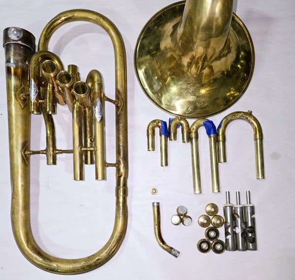 King Cleveland Alto Horn - Replacement Parts- sn-4174