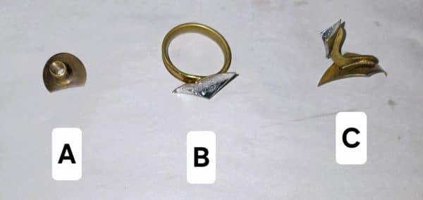 King Cleveland Alto Horn - Replacement Parts- sn-4174 - Image 3