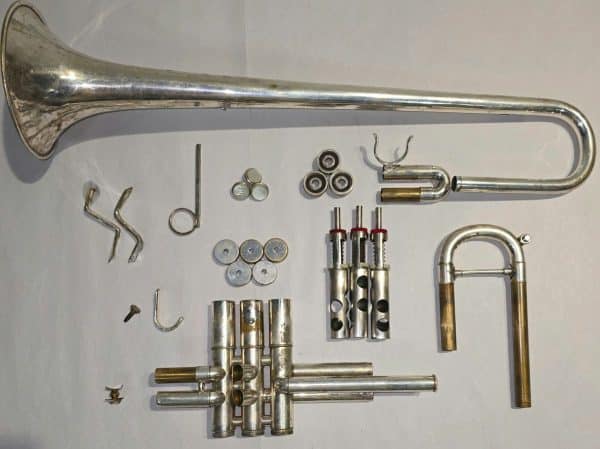 Getzen Eterna 700 Silver Trumpet - Replacement Parts -