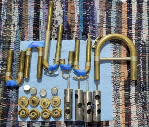 King 4 Valve Euphonium Replacement Parts