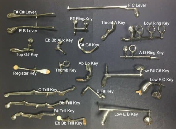 Leblanc Bliss Wood Bb Clarinet REPLACEMENT KEYS / PARTS Repair - Image 6