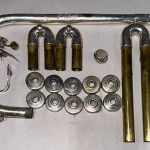 F.E. Olds Silver Marching Trombone Replacement Parts