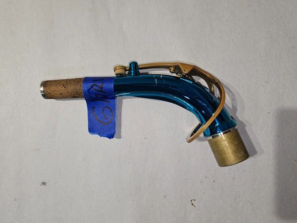 Glory Blue Alto Saxophone Replacement Neck