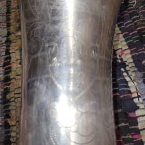 The Martin Handcraft Silver Tenor Saxophone Bell *Replacement Part*