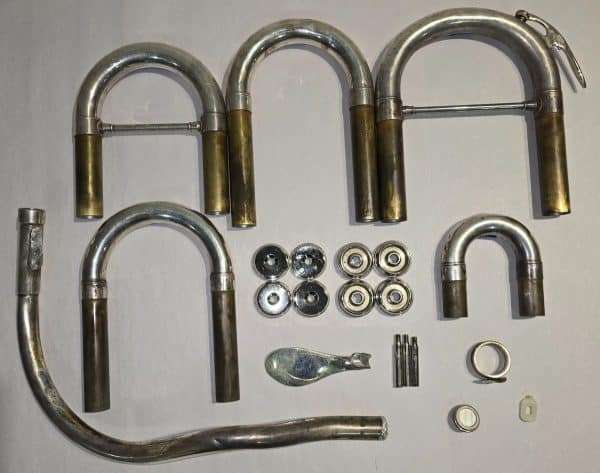 Jupiter JCB-582 Silver 4 Valve Tuba *Replacement Parts*