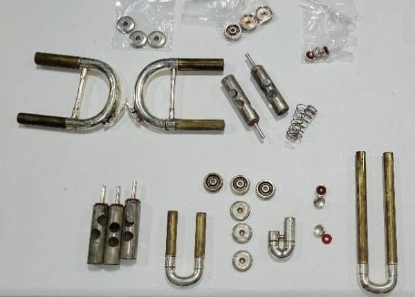 Silver Yamaha YEP-201 Euphonium *REPLACEMENT PARTS*