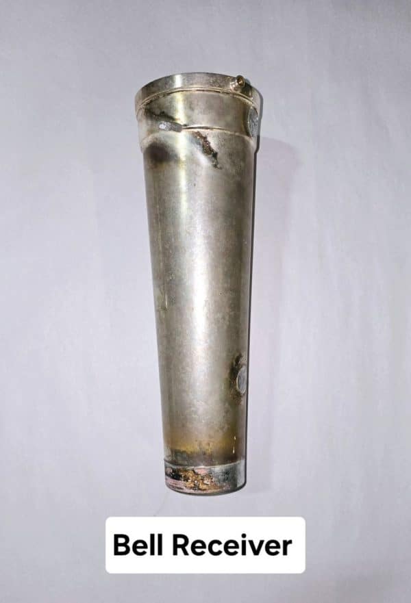 C.G. Conn 3 Valve Silver Detachable Bell Front Baritone -Replacement Parts- - Image 5