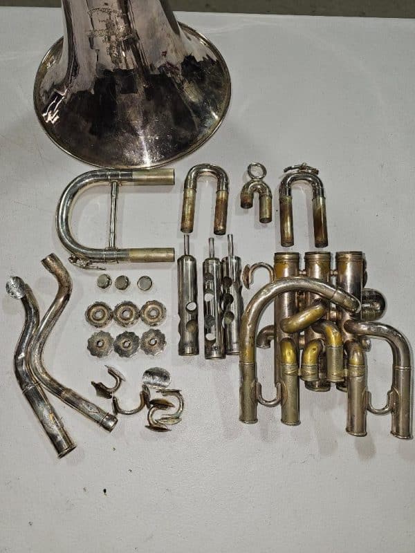 Silver Besson Compensating Euphonium *Replacement Parts