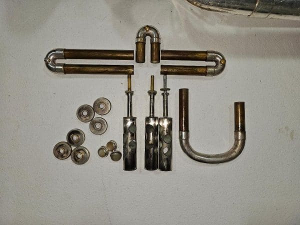 Silver Bach Mercedes Marching Baritone Replacement *Parts Only!