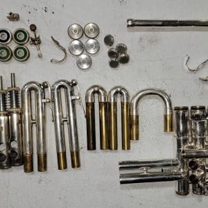 Silver Bach Mercedes Marching French Horn Replacement *Parts Only