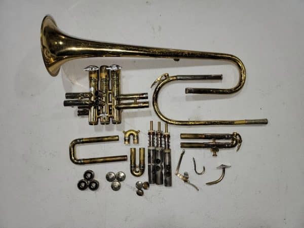 King Super 20 Cornet Replacement Parts - Caps Valves Buttons Slides