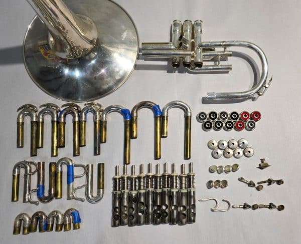 Silver King 1120 F Marching Horn -Mellophone- *Replacement Parts*