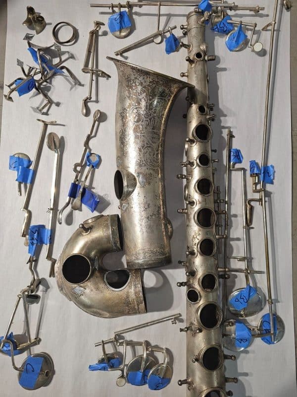 Martin Handcraft Silver Tenor Saxophone Replacement Parts