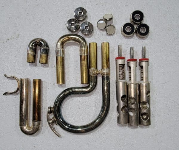 Silver Dynasty Marching French Horn Replacement Parts