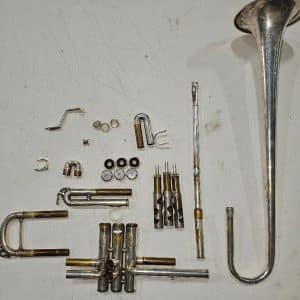 Yamaha YTR6345 Silver Trumpet Replacement Parts
