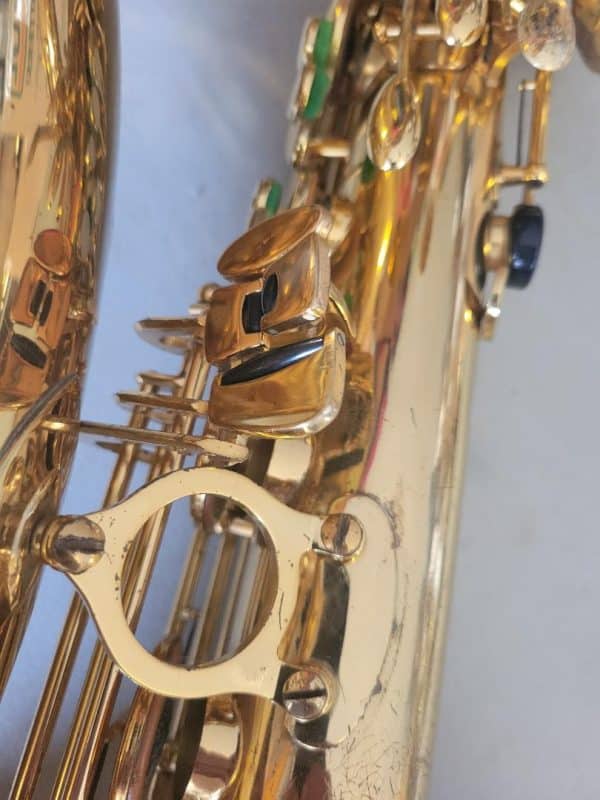 F. Schmidt Low A Baritone Saxophone - REPLACEMENT KEYS / PARTS ***Repair!*** - Image 2