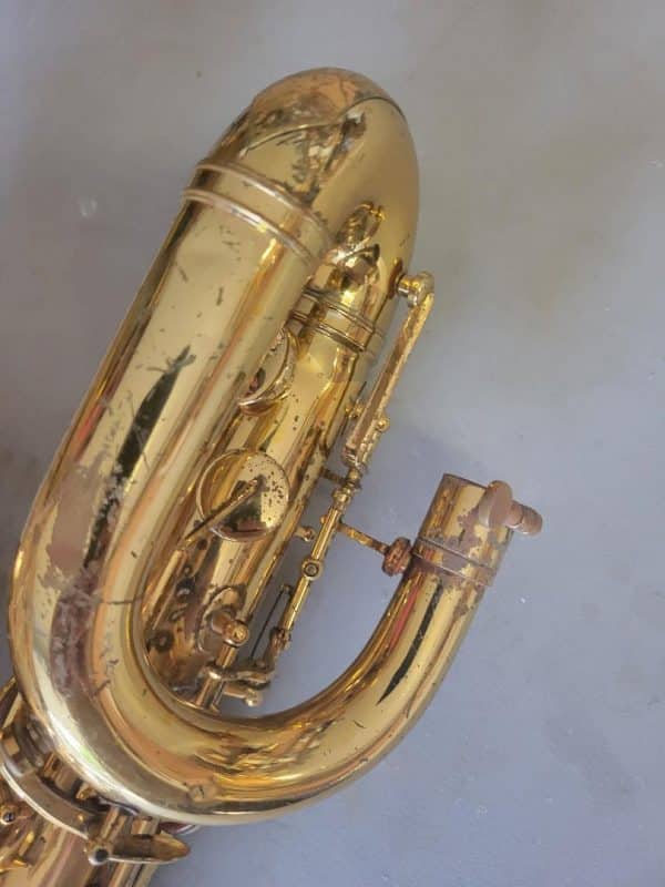 F. Schmidt Low A Baritone Saxophone - REPLACEMENT KEYS / PARTS ***Repair!*** - Image 4