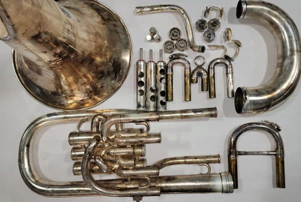 Besson 50 Medals of Honor Silver Self-Compensating Euphonium *Replacement Parts*