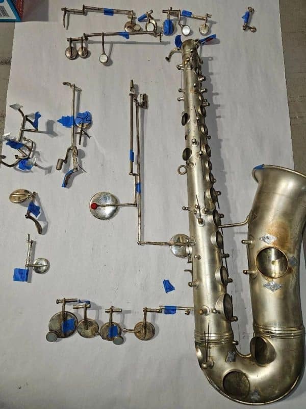 Conn Elkhart 1919 Silver Alto Saxophone REPLACEMENT KEYS