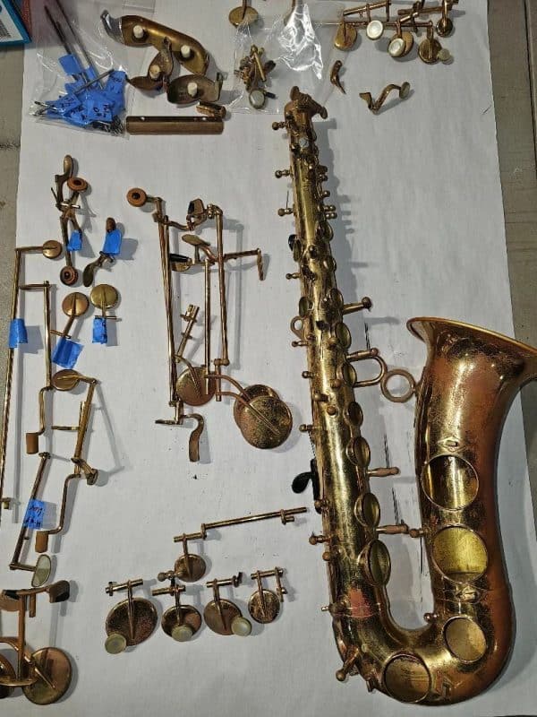 H. Couf Superbra 1 Alto Saxophone REPLACEMENT KEYS