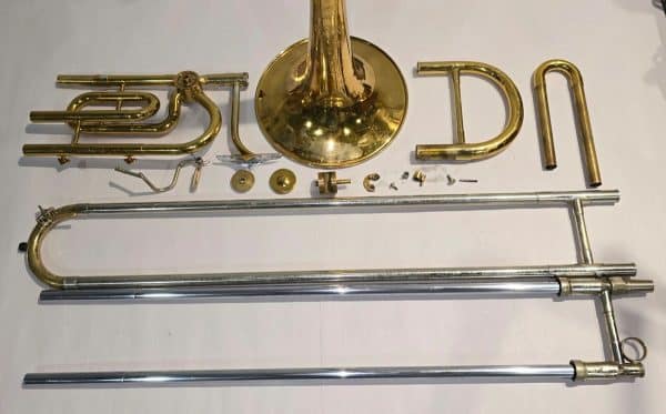 King 4B Sonorous F Trigger Trombone (932 Serial) *Replacement Parts*