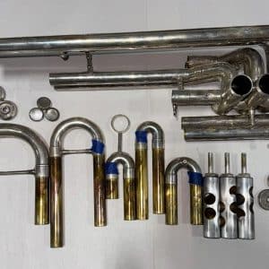 Jupiter JCB-5080 Quantum Silver 3 Valve Tuba  Replacement Parts