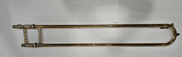 Vintage King Trombone Hand Slide - Brass Finish - Image 2