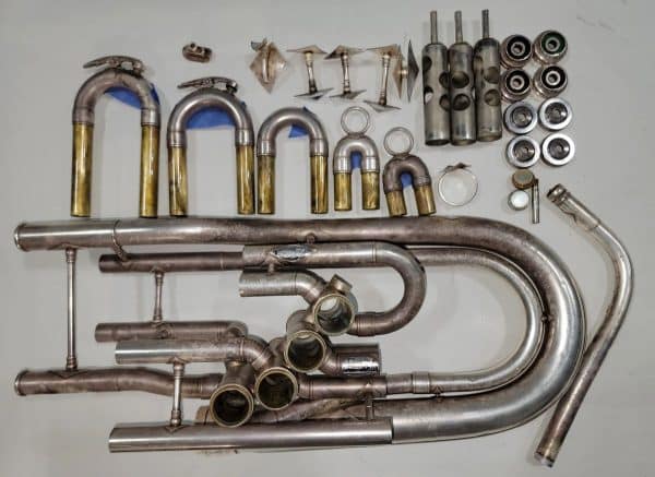 King Silver Baritone #2 Replacement Parts