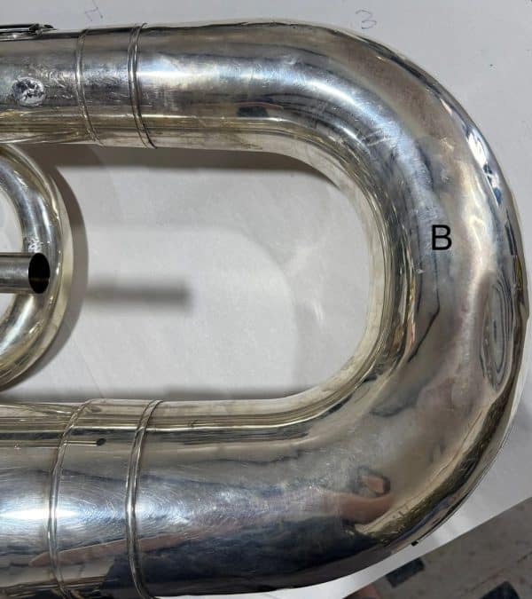 Jupiter JCB-5080 Quantum Silver 3 Valve Tuba  Replacement Parts - Image 6