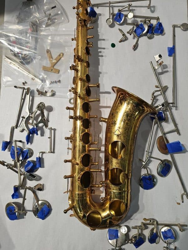 King 660 Alto Saxophone Replacement Parts