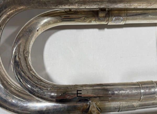 Jupiter JCB-5080 Quantum Silver 3 Valve Tuba  Replacement Parts - Image 9