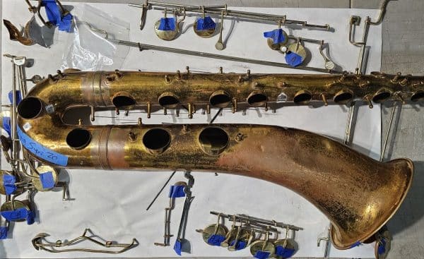 King Super 20 Baritone Saxophone Replacement Parts