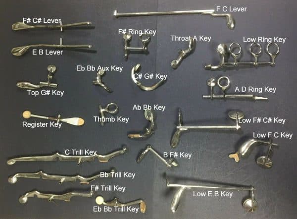 Leblanc Clarinet in "A" REPLACEMENT Parts - Image 3