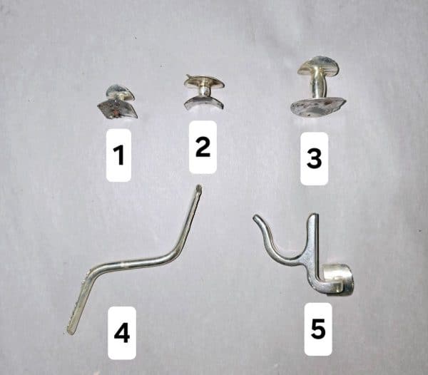Blessing BM-301 Silver Marching Baritone Replacement Parts - Image 2