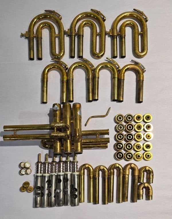 King 1124 "Dark Gold" Marching Baritone -Replacement Parts-