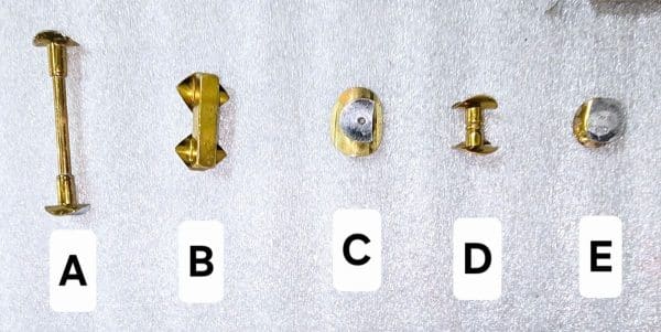 King 601 Trumpet Replacement Parts - Image 2