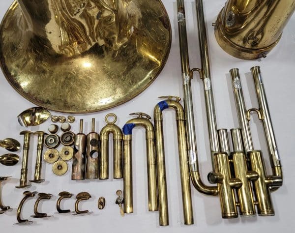 Besson Brevete 50 Medals of Honour 3 Valve Tuba Replacement Parts