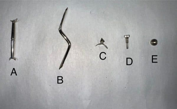 Mendini Silver Trumpet Replacement Parts - Image 2