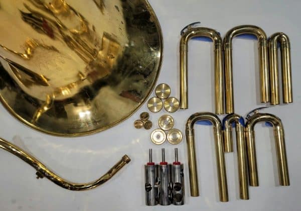 King 1135 3 Valve Tuba Replacement Parts