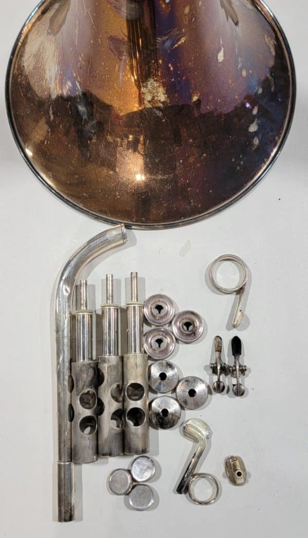 Kanstul Musical Custom Class Silver Marching Baritone Replacement Parts