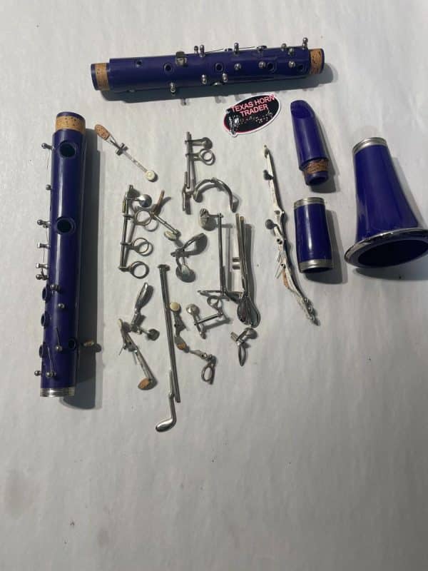 PURPLE Mendini Bb Clarinet Replacement Parts / Keys