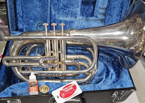 Yamaha YBH-301Ms Silver Marching Baritone