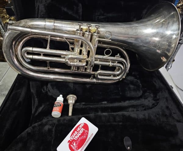 Jupiter Quantam JBR-5060 Silver Marching Baritone