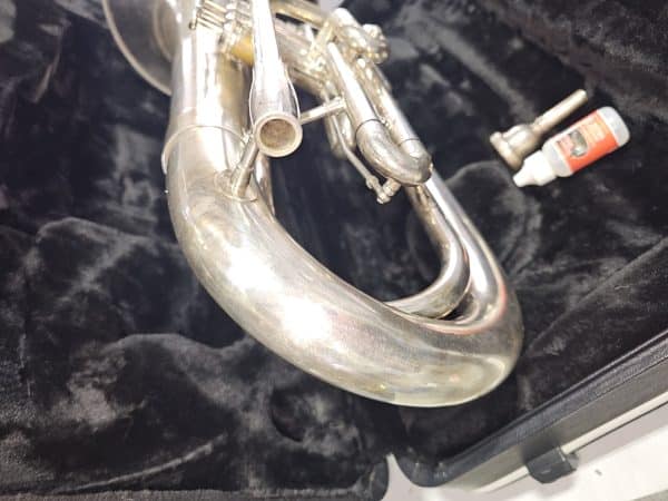 Jupiter Quantam JBR-5060 Silver Marching Baritone - Image 6