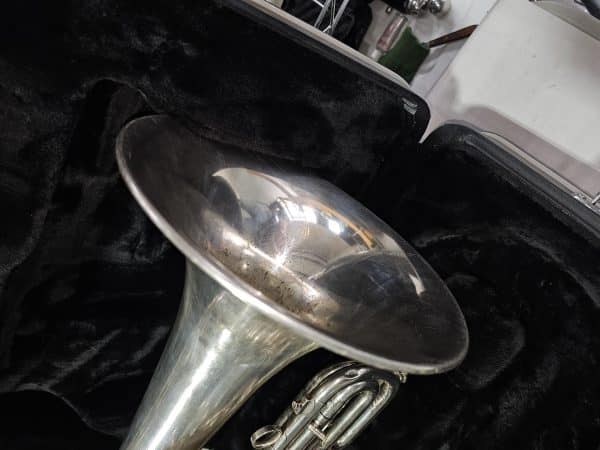 Jupiter Quantam JBR-5060 Silver Marching Baritone - Image 5