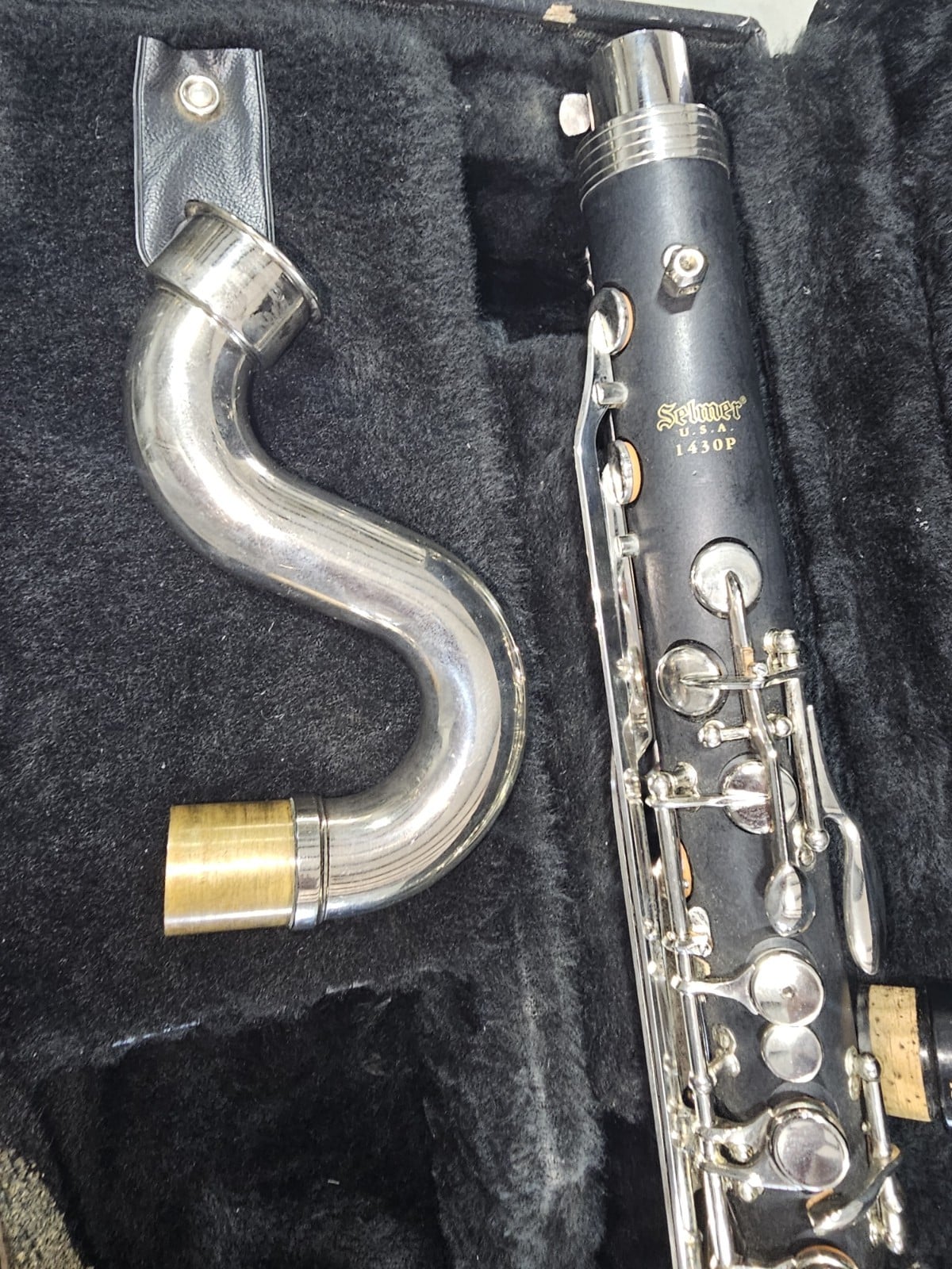 Selmer 1430P Bb Bass Clarinet Nice! *Great for School Band! Yamaha 4c MP - Image 3