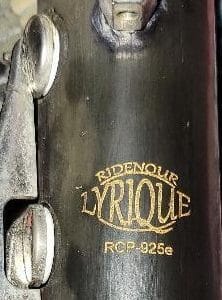 Ridenour Lyrique RCP - 925e Bass Clarinet REPLACEMENT KEYS / PARTS ***Repair!***