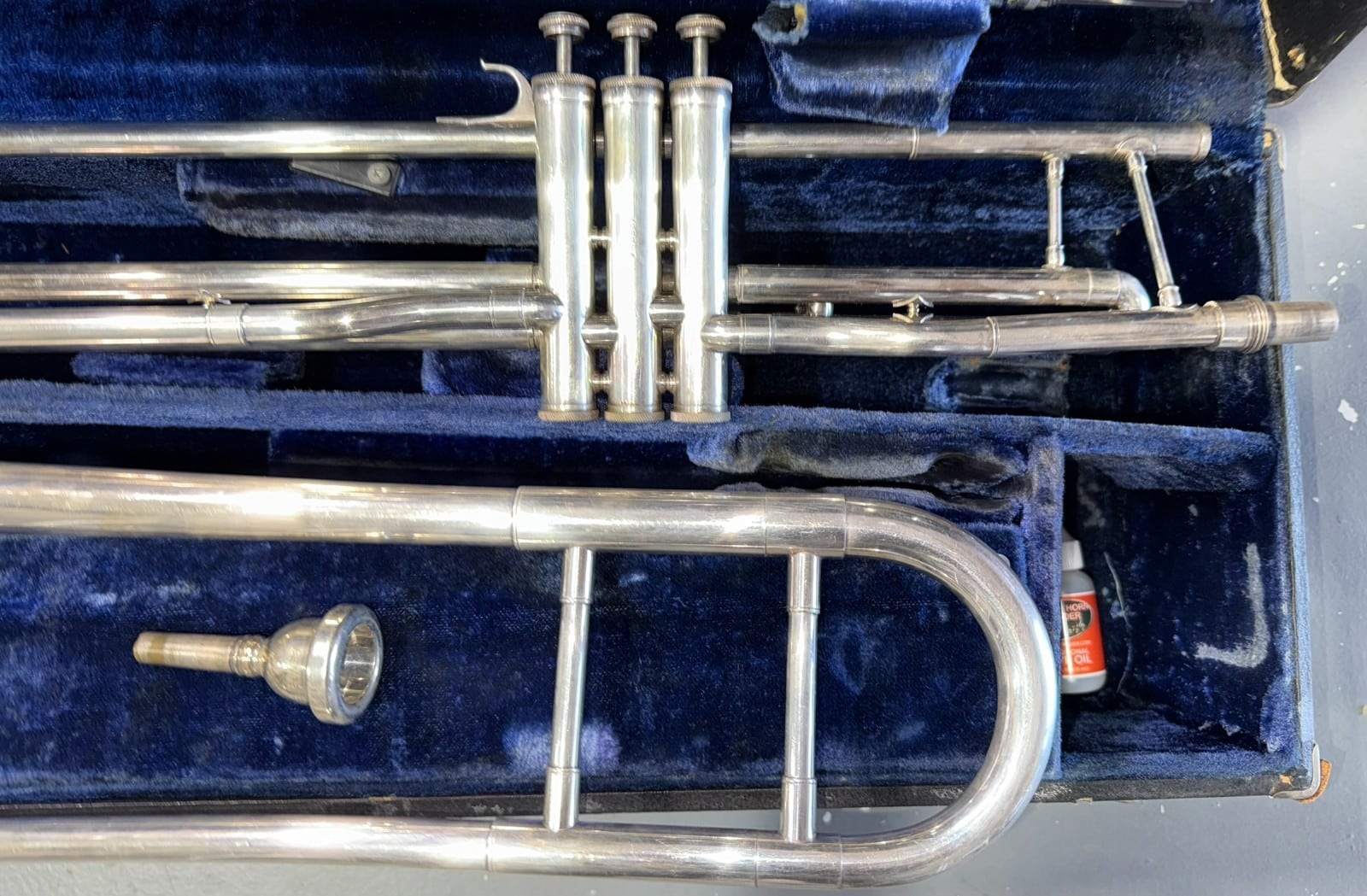 Blessing XL USA Silver 3 Valve Trombone - Image 2